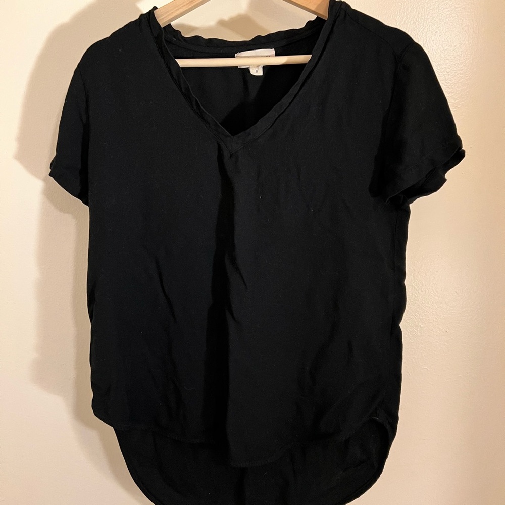 cloth & stone black t-shirt